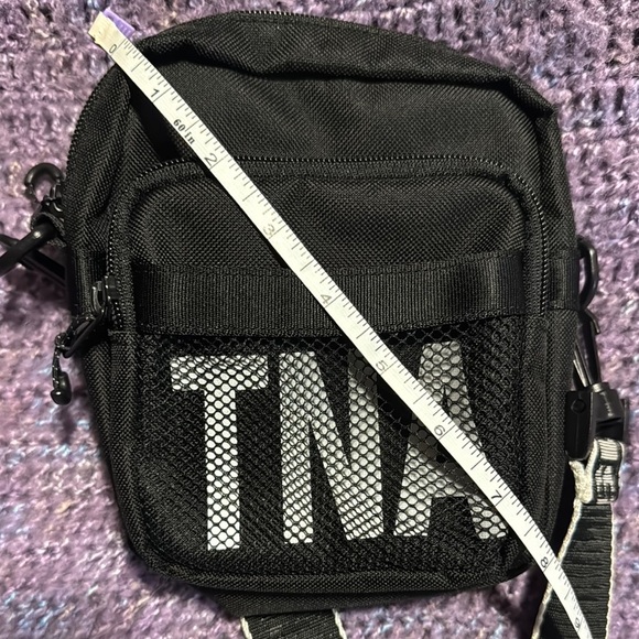 TNA Black Crossbody Mini Bag - Picture 3 of 4